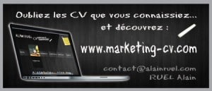 carte visite cv original alain ruel marketing