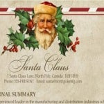 CV du pere noel