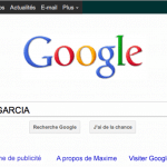 CV Google de Maxime Garcia