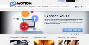 CV Motion créer un CV facilement !