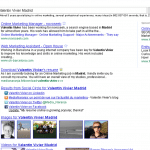 Le CV Google original de Valentin Vivier