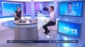 CV-originaux.fr invité du JT de France 3