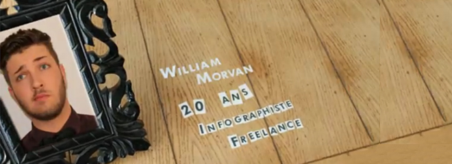Un CV vidéo en stop-motion captivant ? Avec William Morvan, c’est maintenant !