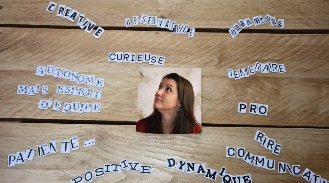 Dans la famille des CV en Stop Motion, voici celui d’Elodie Marconnet.