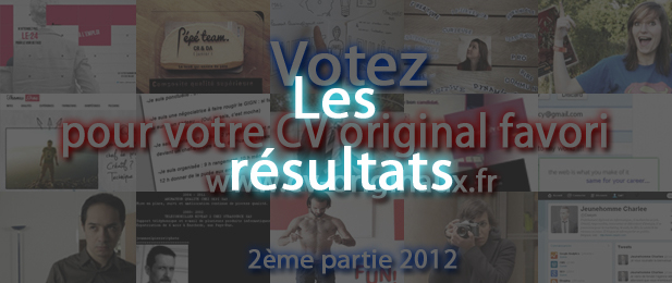 CV original favori de 2012 (2/2) : les résultats !