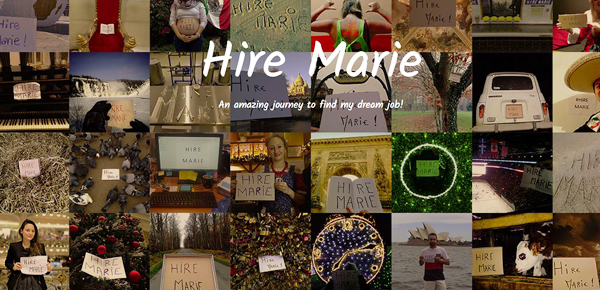 Avec l’opération #HireMarie découvrez la recherche d’emploi solidaire et participative !