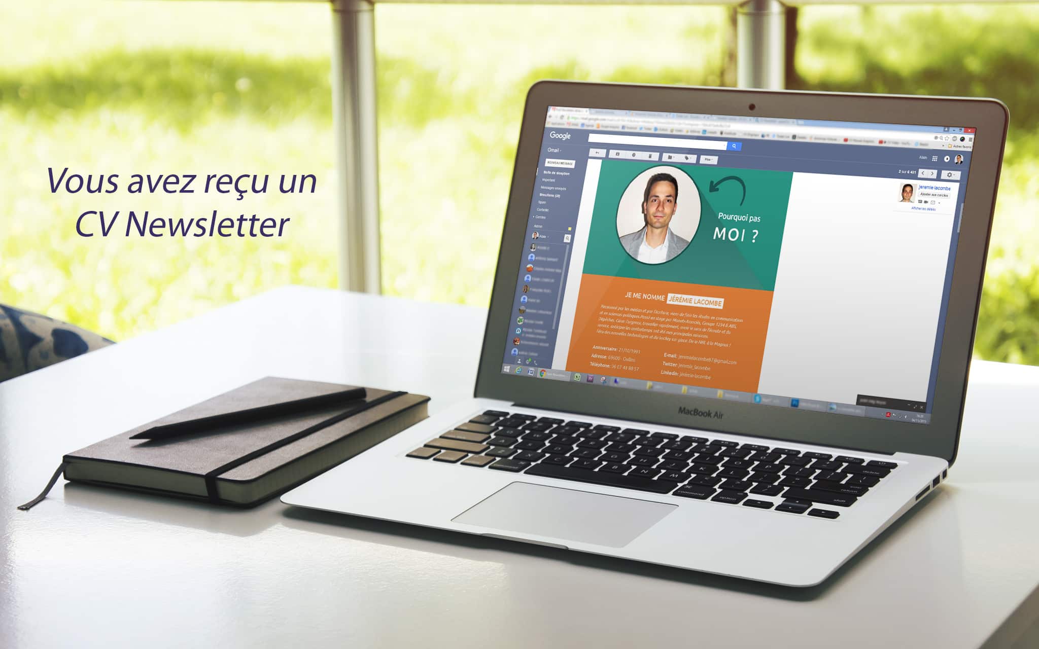 CV Newsletter : Vous avez (1) nouveau CV insolite non lu *