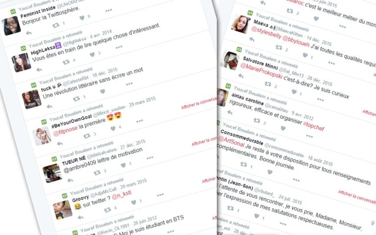 La lettre de motivation insolite exclusivement écrite à partir de tweets d’inconnus !