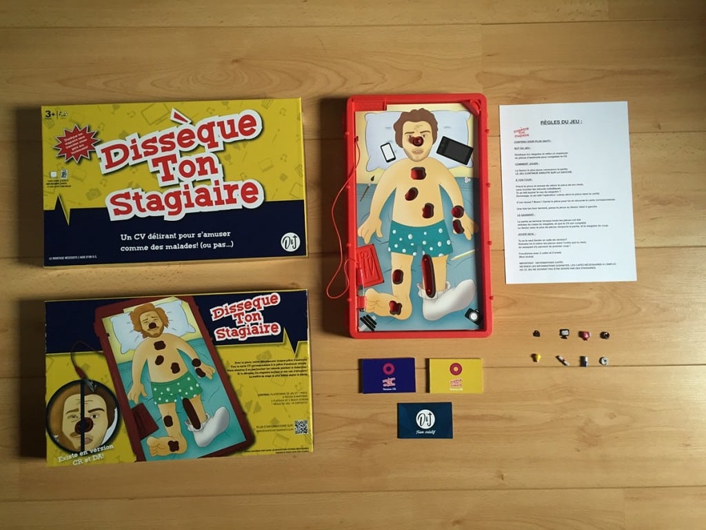 Interactive resume game picture